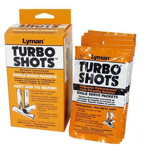 Lyman Turbo Shots Single Serve Case Cleaning Packets (10)