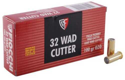 32 S&W Long 100 Grain Lead 50 Rounds Fiocchi Ammunition