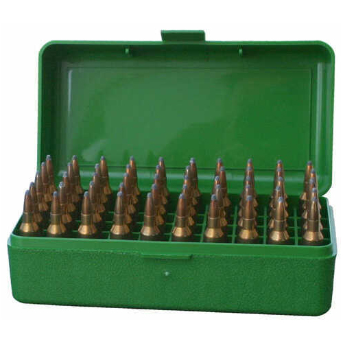 MTM Ammo Box 50 Round Flip-Top 22-250 6mm PPC 7mm Br