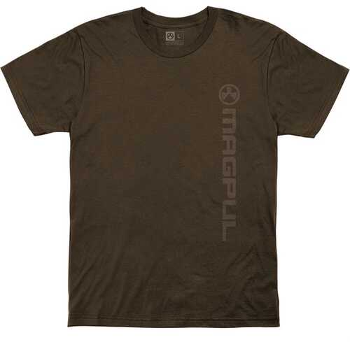 Vert Logo Cotton T-Shirt Small Brown