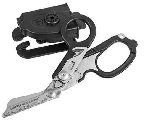 Leatherman Raptor Rescue Shears Black with MOLLE Sheath