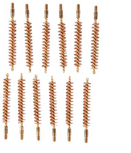 Dozen Pack Bronze Rifle Brushes