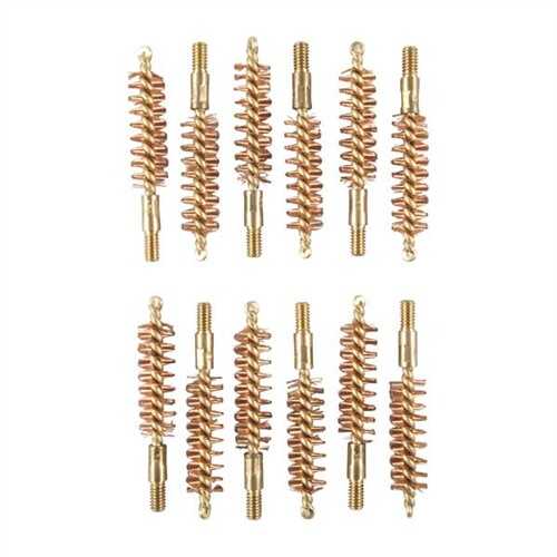 Dozen Pack Bronze Pistol Brushes