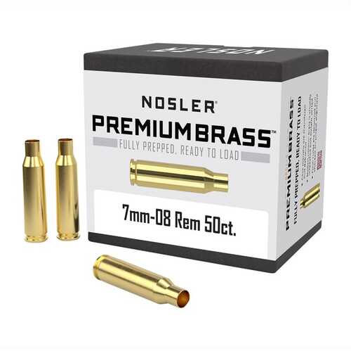 7MM-08 Remington Brass Case