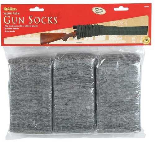 Allen Knit Shotgun Scoped Sock - 52" Gray 3 Pack