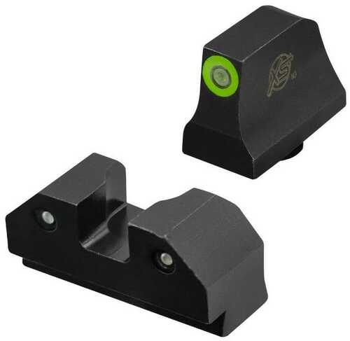 XS Sights R3D Night Green For Glock Suppressor/RMR Height 42 43 43x And 48