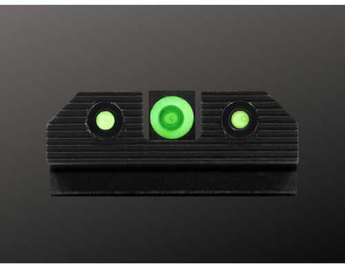 XS Sight Systems R3D 2.0 Night Sights For Glock 20/21/29/30/30S/37/40/41 Green Front With Black Rear