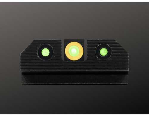 XS Sight Systems R3D 2.0 Night Sights For Glock 20/21/29/30/30S/37/40/41 Orange Front With Black Rear