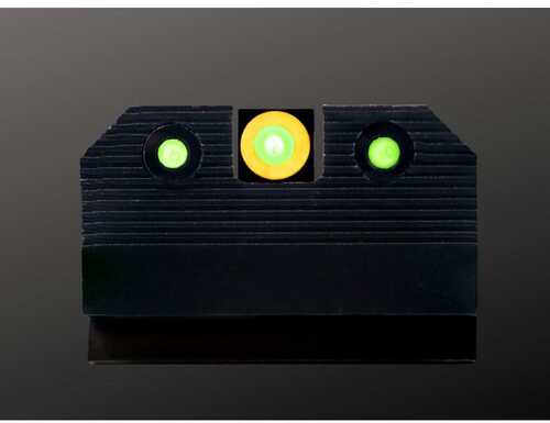 XS Sight Systems R2D 2.0 Suppressor Height Night Sights For Glock Orange Front With Black Rear