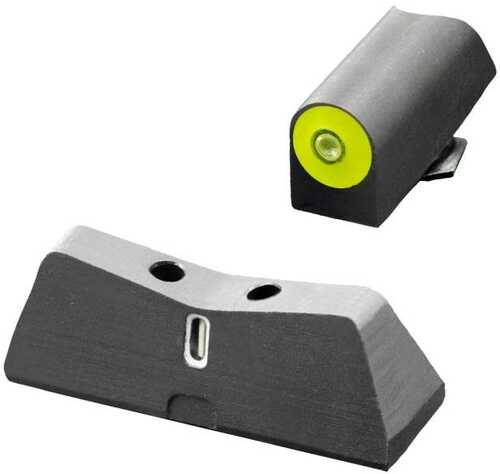 XS Sight DXW2 Big Dot For Colt 1911 and Others All Barrel Lengths LPA Cut - Yellow