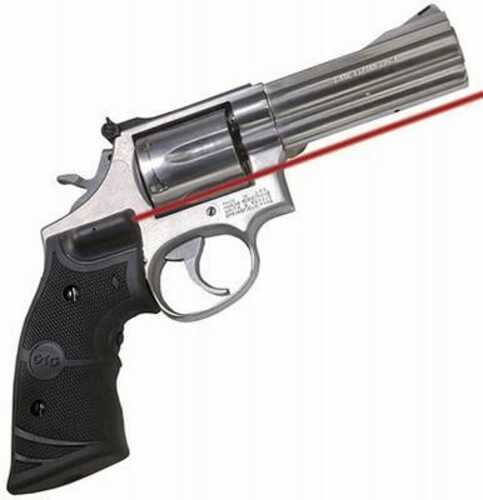 Crimson Trace Revolver Lasergrip - S&W Round-Butt N-Frame  