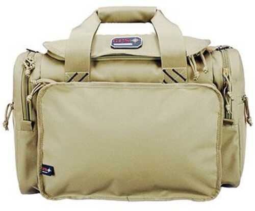 G-Outdoors Large Range Bag With Lift Ports & 4 Ammo Dump Cups-Tan