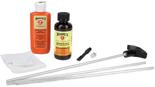 Hoppes Shotgun Cleaning Kit With Aluminum Rod - 12 Gauge Sb