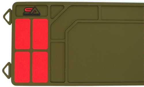 Sylvan Arms Rifle Shotgun Maintenance Mat Rubberized OD Green