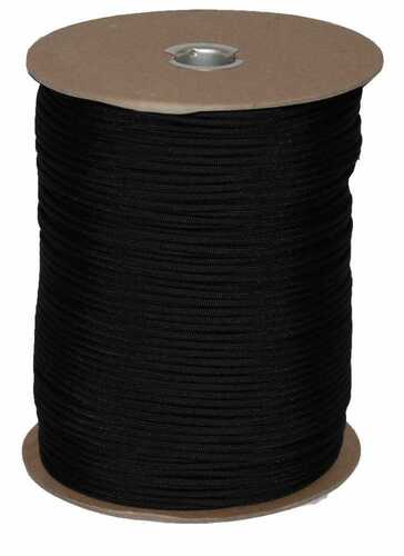 Mero 550 Paracord - 1000 Spool 550 Lb Black