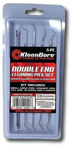 KleenBore Stainless Steel Gun Pick Set 5/ct