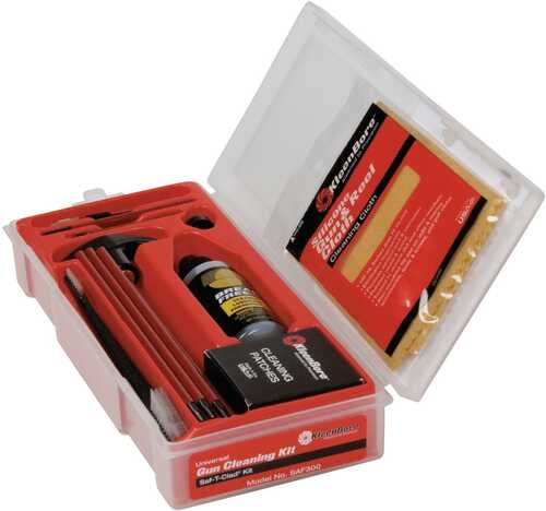 KleenBore Universal SAF-T-Clad Handgun Rifle & Shotgun Cleaning Kit