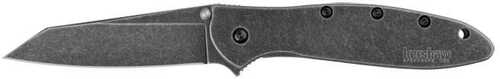 Kershaw Random Leek Reverse Tanto Assisted Folding Knife (3" BlackWash)