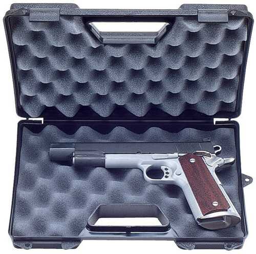 MTM Single Handgun Case With Hook For Up To 6" Barrel - Black