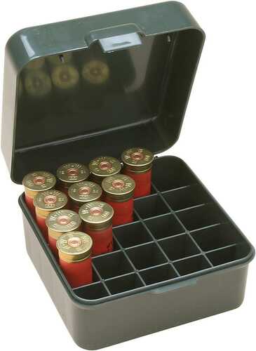 MTM Dual Gauge Shotshell Case 3.5" 25 Round Forest Green