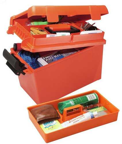 MTM 15" x 8.8" x 9.4" Sportsmens Plus Utility Dry Box  - Orange