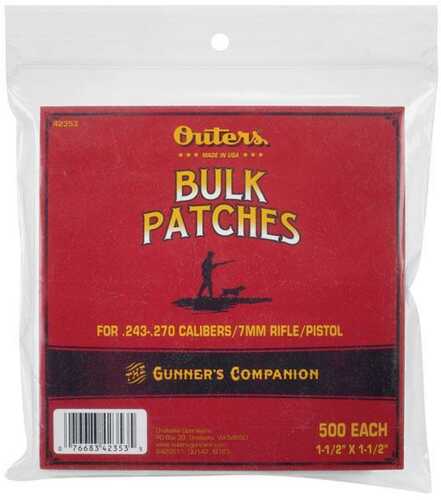 Outers Bagged Patches 30-45 Cal. 250/ct