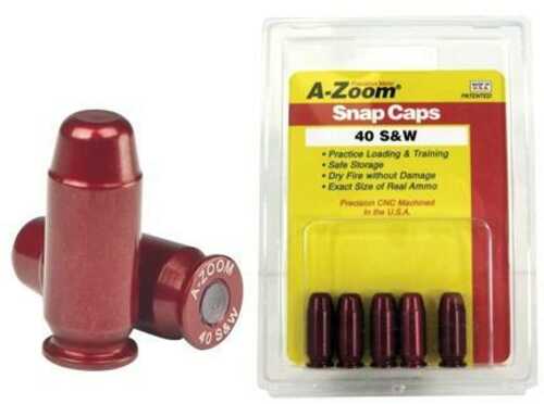A-Zoom Metal Snap Caps .40 S&W 5/ct-img-0