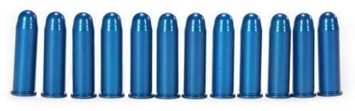 A-Zoom Aluminum Snap Caps .38 Spec Blue 12/Pk