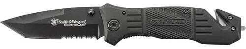 Smith & Wesson Extreme Ops Drop Point Folding Knif-img-0