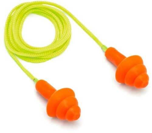 Pyramex Reusable Earplugs In Plastic Case 25db Orange 1/pair
