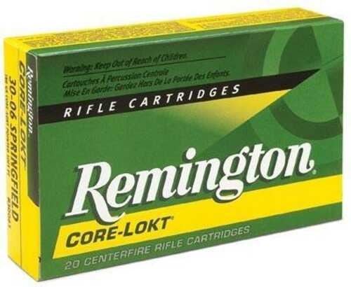 Remington Core-Lokt Rifle Ammunition .260 Rem 140 Gr PSP 2750 Fps - 20/Box