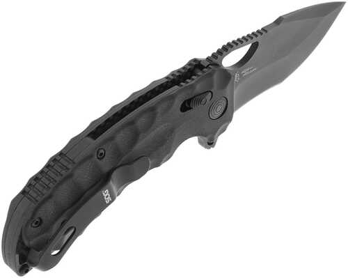 SOG Kiku XR LTE Blackout Knife 3.02" Blade