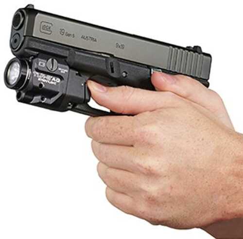 StreamLight TLR-8A G Gun Light With Green Laser And Rear Switch Options