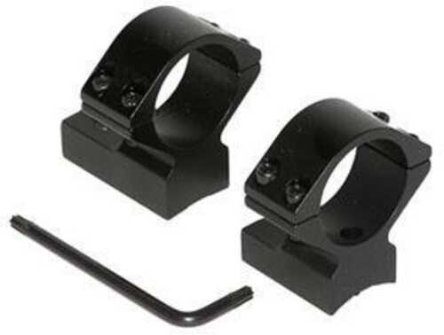 Talley Lightweight Alloy Scope Mounts - Black Anodized 1" Medium Weatherby AccuMark Magnum Mark V (9 Lug)