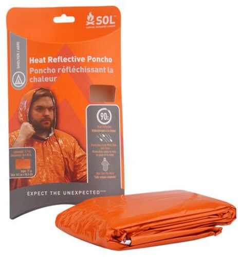 Survive Outdoors Longer Heat Reflective Poncho