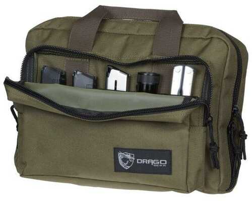 Drago Gear Double Pistol Case - Green