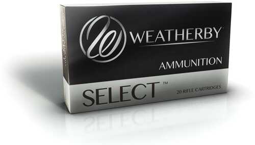 Weatherby Select Hornady Interlock Rifle Ammunition .257 WBY 100 Gr BTSP 3605 Fps 20/ct