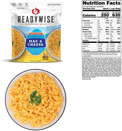 Readywise Golden Fields Mac & Cheese - 5.57 Oz