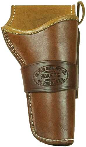 El Paso Saddlery #44 Half-Breed Style Holster Outfit Colt SAA/New Vaq 5-1/2 Right/Russet