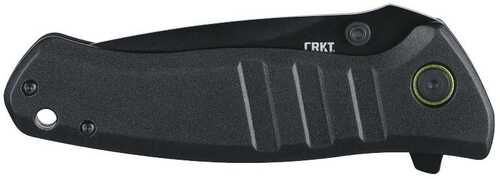 CRKT Dextro Folding Knife 3-1/5" Drop Point Blade Black