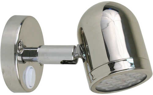 Scandvik LED 304 Stainless Steel LED Reading Light - 8-30V