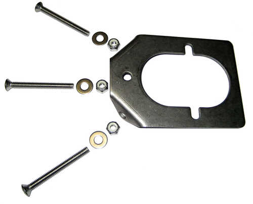 Lee's Stainless Steel Backing Plate f/Medium Rod Holders