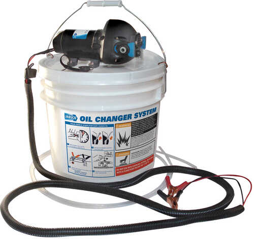 Jabsco DIY Oil Change System w/Pump & 3.5 Gallon Bucket