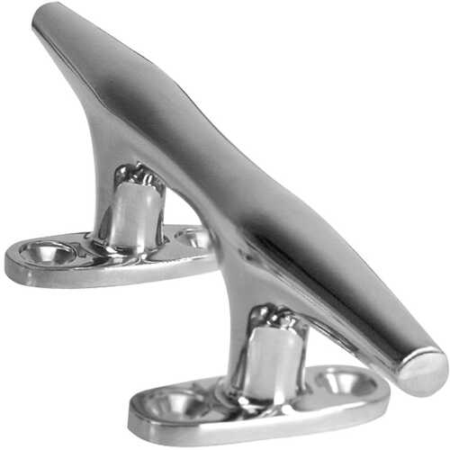 Whitecap Heavy Duty Hollow Base Stainless Steel Cleat - 10"