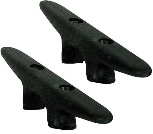 Whitecap Black Nylon Cleat 6" Pair