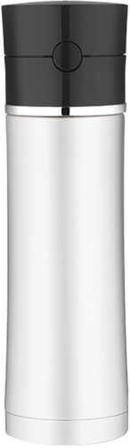 Thermos Sipp™ Vacuum Insulated Hydration Bottle - 18 oz. - Stainless Steel/Black