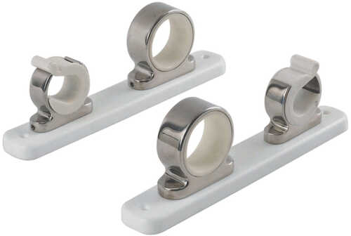 TACO 2-Rod Hanger w/Poly Rack - Polished Stainless Steel