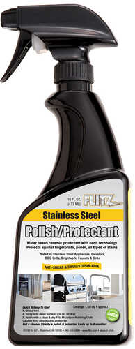 Flitz Stainless Steel & Chrome Polish - 16 oz. Spray