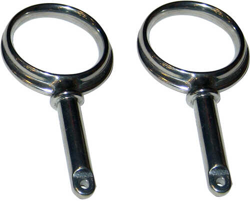 Perko Round Type Rowlock Horns - Chrome Plated Zinc