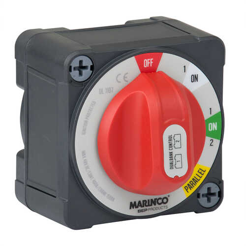 Bep Pro Installer 400a Ez-mount Dual Bank Control Battery Switch - Mc10